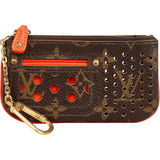 Louis Vuitton Perforated Monogram Pochette Cles Pouch Wallet