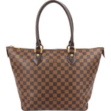 Louis Vuitton Monogram Damier Ebene Canvas Saleya MM Shoulder Bag