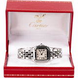 Cartier Silver Tone Panthère 1320 Woman Watch