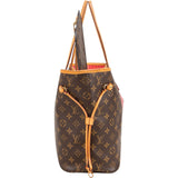 Louis Vuitton Monogram Canvas V Grenade Fuchsia Neverfull MM Shoulder Bag