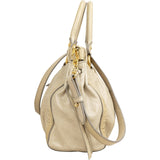 Miu Miu Vitello Lux Leather Satchel Handbag