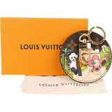 Louis Vuitton Canvas Monogram Illustre Great China Wall Bag Charm M00500