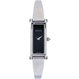 Gucci Silver Tone 1500L Bangle Woman Watch