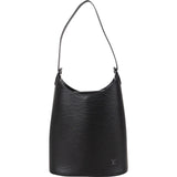 Louis Vuitton Noir Epi Leather Verseau Hobo Shoulder Bag