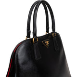 Prada Saffiano Vernis Leather Promenade Handbag
