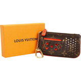 Louis Vuitton Perforated Monogram Pochette Cles Pouch Wallet