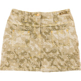 Louis Vuitton Beige Monogram Camouflage Denim Mini Skirt (FR34 / DE32)