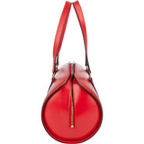 Louis Vuitton Red Epi Leather Soufflot Handbag