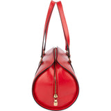 Louis Vuitton Red Epi Leather Soufflot Handbag