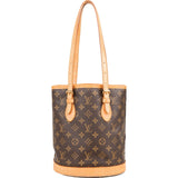 Louis Vuitton Monogram Canvas Bucket PM Shoulder Bag