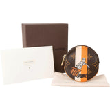 Louis Vuitton Monogram Canvas Illustré Illustre Groom Rond Key Pouch