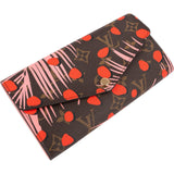 Louis Vuitton Limited Monogram Jungle Dots Sarah Wallet