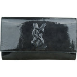 Saint Laurent Crinkled Patent Leather Belle de Jour Clutch