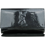 Saint Laurent Crinkled Patent Leather Belle de Jour Clutch
