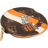 Louis Vuitton Monogram Canvas Illustré Illustre Groom Rond Key Pouch