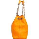 Gucci Pebbled Leather Soho Chain Tote Shoulder Bag