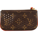 Louis Vuitton Perforated Monogram Pochette Cles Pouch Wallet