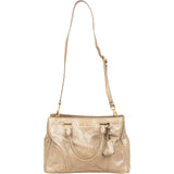 Miu Miu Vitello Lux Leather Handbag