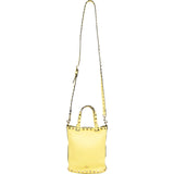 Valentino Garavani Grained Calfskin Rockstud Small Bucket Handbag