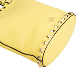 Valentino Garavani Grained Calfskin Rockstud Small Bucket Handbag