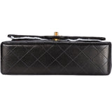 Chanel Quilted Lambskin 24K Gold Small Double Flap Bag