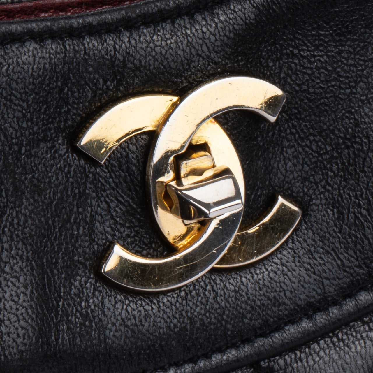 Chanel Lambskin 24K Gold Tote Bag