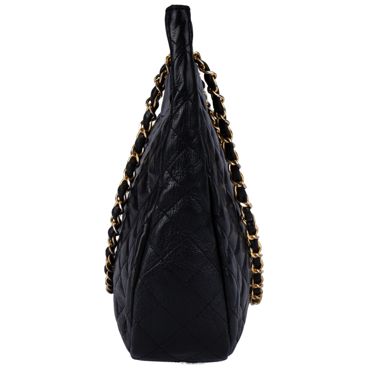 Chanel Lambskin 24K Gold Tote Bag