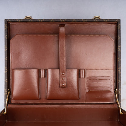 Louis Vuitton Canvas Monogram President Briefcase