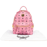 MCM Monogram Visetos Stark Side Studs Mini Backpack