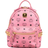 MCM Monogram Visetos Stark Side Studs Mini Backpack