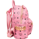 MCM Monogram Visetos Stark Side Studs Mini Backpack