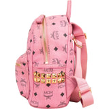 MCM Monogram Visetos Stark Side Studs Mini Backpack