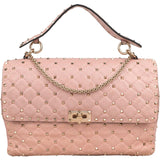 Valentino Garavani Quilted Leather Rockstud Spike Medium Crossbody Handbag