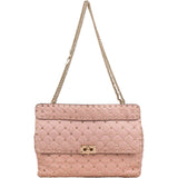 Valentino Garavani Quilted Leather Rockstud Spike Medium Crossbody Handbag