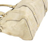Miu Miu Vitello Lux Satchel Leather Handbag
