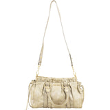 Miu Miu Vitello Lux Satchel Leather Handbag