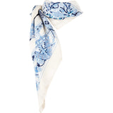 Hermès Les Clés Silk Cashmere Triangle 140 Scarf Tuch LE SONGE DE LA LICORNE ANNIE FAIVRE