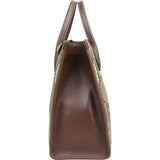 Gucci Monogram GG Supreme Limited Pineapple Small Tote Handbag