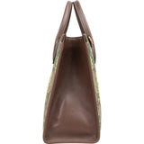 Gucci Monogram GG Supreme Limited Pineapple Small Tote Handbag
