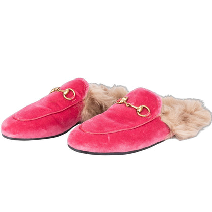 Gucci Horsebit Mules Princetown Mules Slipper (35)