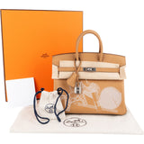 Hermès Biscuit Swift Leather Limited In And Out Birkin 25 Handbag