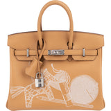 Hermès Biscuit Swift Leather Limited In And Out Birkin 25 Handbag