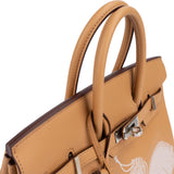 Hermès Biscuit Swift Leather Limited In And Out Birkin 25 Handbag