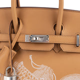 Hermès Biscuit Swift Leather Limited In And Out Birkin 25 Handbag