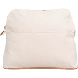 Hermès White Cotton Bolide Accessoires Bag