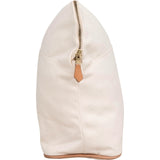 Hermès White Cotton Bolide Accessoires Bag