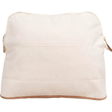 Hermès White Cotton Bolide Accessoires Bag