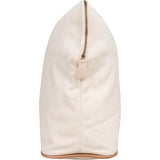 Hermès White Cotton Bolide Accessoires Bag