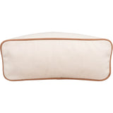 Hermès White Cotton Bolide Accessoires Bag