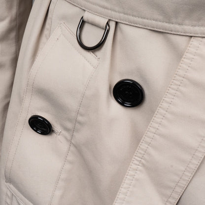 Burberry Beige Iconic Trenchcoat (D34)